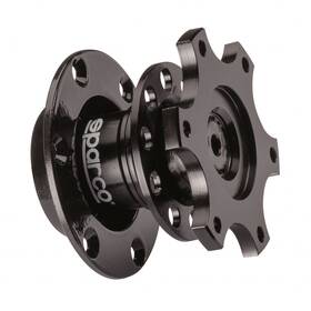 Tlx-spa015r98tu-cl360a70 Sparco Steering Wheel Quick Release Tuning Black