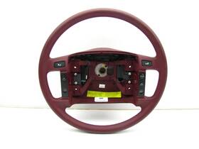 F1oc-3600-baw-burgandy Spark Nos 1991-92 Lincoln Continental Burgundy Wheel With Cruise Control Switch