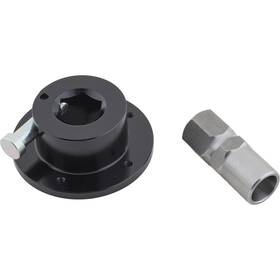 91032863 Speedway Motors 5-bolt Black Quick Release Steering Wheel Hub Hex For 5/8 Inch Shaft