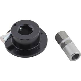 91032865 Speedway Motors 5-bolt Black Quick Release Steering Wheel Hub Hex For 3/4 Inch Shaft