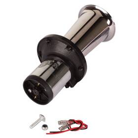 91046138 Speedway Motors 12 Volt Chrome Ah-ooo-gah Horn