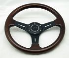 St-015-1bk Spokes 330 Part Nrg Grain Classic Wheel - Mm Black Wood Steering