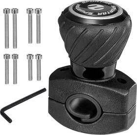 Ain0087 Spurtar Steering Wheel Knob Universal Car Suicide Power Handle Black