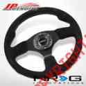 Sw-012s-cf-nrg-dn St-012s-cf Nrg 320mm 6-hole Steering Suede Racing Bolts Leather Wheel Horn