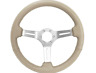 St3014tan Vsw Sport Tan Leather Bolt Steering Wheel With Brushed Aluminum