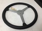 St3016-fact-a Limeworks Speed Shop Sprint Steering Wheel Black Leather Solid Spoke