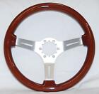 St3027satin Volante 1963 82 Corvette Steering Wheel Mahogany Wood Satin