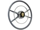 St3031k-tka-glm Limeworks Speed Shop Crestliner Steering Wheel Gold Mercury Kit Taper