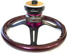Steering Hub Nrg Wood Purple Short Integra Quick Release 94-01 Combo Acura Wheel