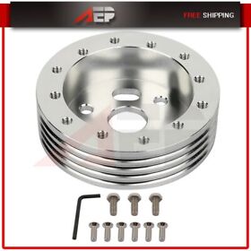 Ae16066ng198p Steering Wheel Hub Adapter Conversion Spacer 6 Hole To 3 Fits Grant