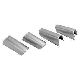 J0053160 Steinjager For Jeep Wrangler 2007-2010 4 Silver Steering Wheel Accents