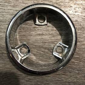 Xo-1277 Studebaker Zip Van Horn Button Chrome Bezel