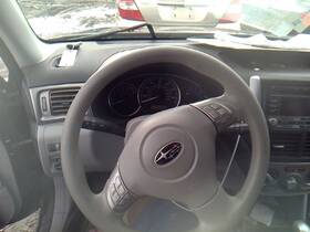 235.su1t10 Subaru Forester 2010 Steering Wheel 28163882