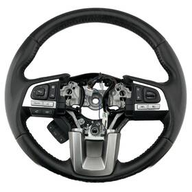 34312-aj01avh Subaru 2017 Legacy Outback Leather Steering Wheel Oem F1-4