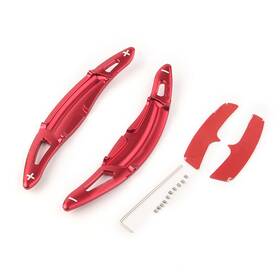 Successsss 550752868804 Steering Wheel Shift Paddle Gear Shifter Extension Red Fit Porsche 911 Carrera