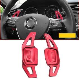 Successsssusa 232145262771 Steering Wheel Paddle Shifter Extension Red For Vw Tiguan Golf 7 Mk7 Passat B8