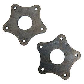 770013 Summit Racing Steering Wheel Flanges 2 Pack 1.125 Inch I.d. 5 Bolt Grant/stra