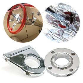 Ztp35526f Suspension Pros Billet Column Floor Mount And 2.5 Inch Drop 1962 Plymouth Vintage Car