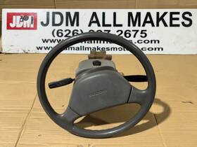 Dc51 Suzuki Dd51 Jdm Carry Rhd Steering Wheel With Column And Key Truck Oem