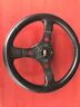 Sw-momo5125flat-matte Momo Leather Steering Wheel