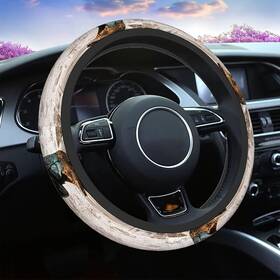 Xdoop-c1-026 Swono Cowboy Boots And Hat Car Neoprene Steering Wheel Cover Multi-028