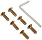 Sws-100cg Nrg Innovations Steering Wheel Screw Kit Upgrade Chrome Gold Conical