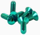 Sws-100gn Nrg Innovations Steering Wheel Screw Kit Upgrade Green Conical
