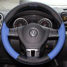 Sww47020a Jdragon Stitch On Style Steering Wheel Skin Wrap Cover Blue