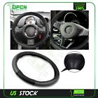 Ta11601809p Black Grey New Universal Pvc Leather Auto Car Steering Wheel