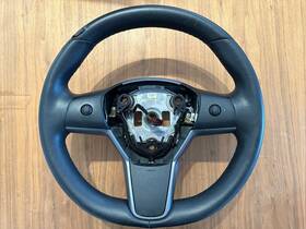 1095222-00-k Tesla 1095222 2017-2023 Model 3 Y Steering Wheel Leather Black Oem