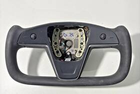 1622612-00-h Tesla 1622612-00h 2021-2024 Model X S Plaid Yoke Style Steering Wheel Oem