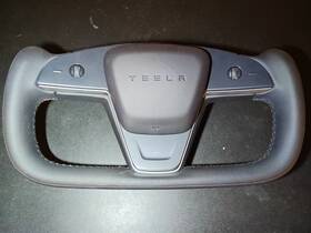 1965131-00-b Tesla 2021-2024 Oem Model S/x Yoke Steering Wheel Mech Horn
