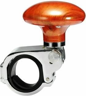 The Perfect Part 698596312753 Steering Wheel Spinner Knob Handle Universal Heavy Duty Suicide Car Truck Red