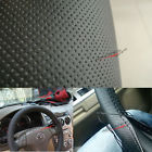 Thread 37cm-38cm Needle Diy Leather Wheel Stitch Steering Wrap Black Cover