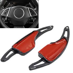 Tktkparts 550750683751 2pcs Steering Wheel Shift Paddle Extension For Chevrolet Camaro Corvette C7
