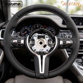 Sw007 Tobebetter For Bmw F20 F22 F30 F15 F16 F87 F80 F82 M-style Leather Sport Steering Wheel