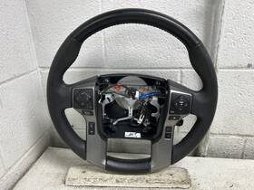 235.to1320 Toyota 2020 Tacoma Black Leather Steering Wheel Without Heated Oem
