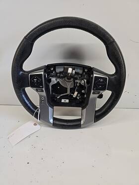 235.to1519 Toyota 2014-2019 4runner Steering Wheel With Controls Black Leather