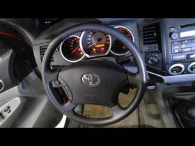 235.to1811 Toyota 2005-2011 Tacoma Steering Wheel Only Black Vinyl 74k Miles Nice Condition