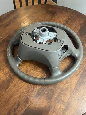 235.to1905 Toyota 05 2005 Tundra Oem Steering Wheel Grey