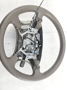 235.to1f05 Toyota 2004-2007 Highlander Rubber Steering Wheel Without Controls Oem