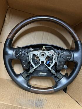 0c220 Toyota 45100 Sequoia Tundra Limited Steering Wheel Woodgrain Oem 2008 2009 2010 2011