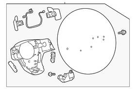 45100-0e780-c0 Toyota Genuine Steering Wheel