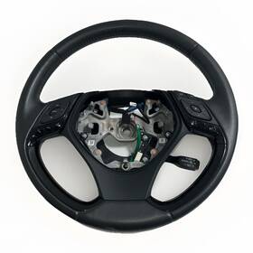 45100-10500-c0 Toyota 2021 C-hr Steering Wheel Multifunction Black Leather Controls Oem J2-2