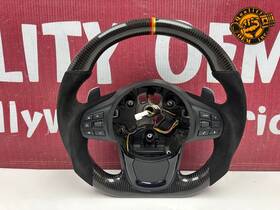 45100waa01 Toyota 2020-2025 Supra Gr Steering Wheel With Paddles Shift Black / Carbon Oem 7k
