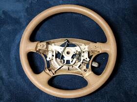 45103-0c010 Toyota 01-04 Tacoma 4 Spoke Factory Steering Wheel Brown Oak W Cruise Original