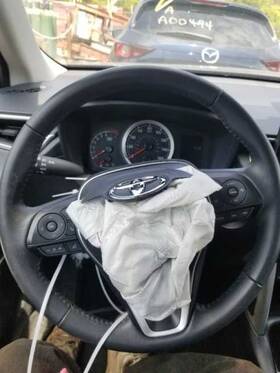 7626319 Toyota Used Steering Wheel Fits 2022 Corolla Cross Us Market Leather Grade A