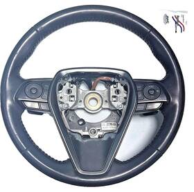 Phm097 Toyota 2018-2024 Camry Leather Black Steering Wheel Oem For 2019