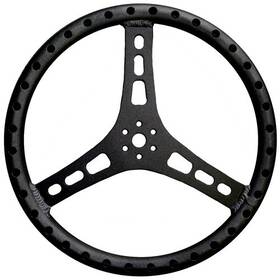 St-0001-blk Triple X Race Components Steering Wheel 15in Dia 1-1/8in Tube Black