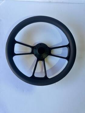 Tpx-190-b Tuned By Matrix Billet Steering Wheel 3 Spoke Black Chevy Silverado 73-94 Tahoe Pick Up Suburban